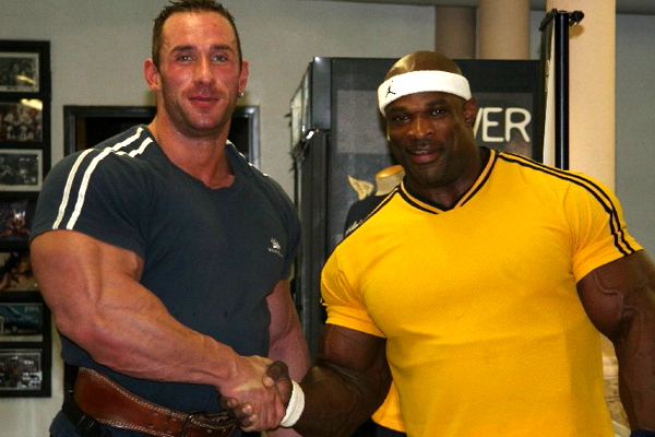 Armin Scholz a Ronnie Coleman - 24. z��� 2005