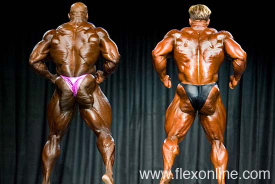 Ronnie Coleman a Jay Cutler - Mr. Olympia 2005
