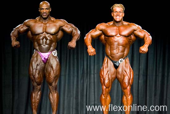 Ronnie Coleman a Jay Cutler - Mr. Olympia 2005