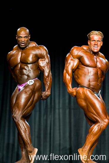 Ronnie Coleman a Jay Cutler - Mr. Olympia 2005