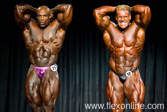 Ronnie Coleman a Jay Cutler - Mr. Olympia 2005