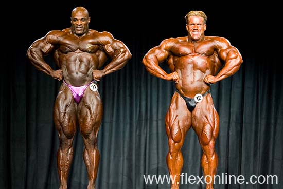 Ronnie Coleman a Jay Cutler - Mr. Olympia 2005