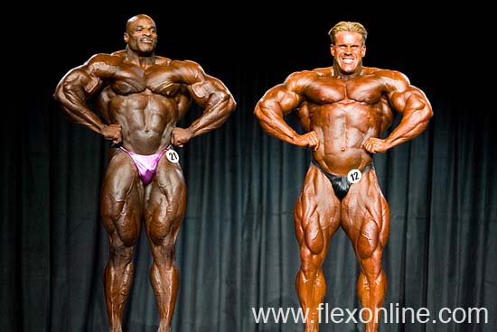 Ronnie Coleman a Jay Cutler - Mr. Olympia 2005
