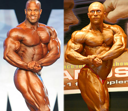 5. m�sto Victor Martinez (IFBB-Domin.rep.), Sergej Dukhota (NABBA-Ukr.)