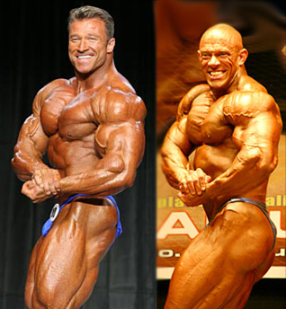 5. m�sto Victor Martinez (IFBB-Domin.rep.), Sergej Dukhota (NABBA-Ukr.)