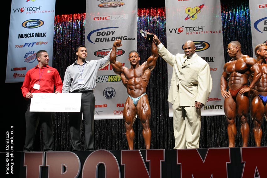 Troy Alves a Ronnie Coleman