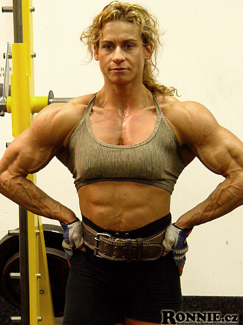 Jitka Haraz�mov� 5 days before Arnold Classic 2006