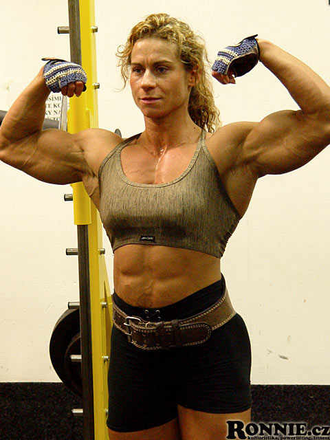 Jitka Haraz�mov� 5 days before Arnold Classic 2006