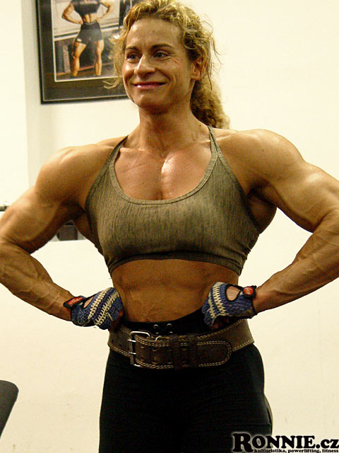 Jitka Haraz�mov� 5 days before Arnold Classic 2006