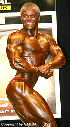 v�t�z Mr. Universe NABBA 2006 junior� Vitalij Gerasimov - Rusko