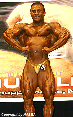 4. na Mr. Universe Pro NABBA 2006 Charles Mario - Braz�lie