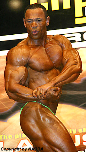 5.  na Mr. Universe Pro NABBA 2006 Joao Bispo de Andrade - Braz�lie