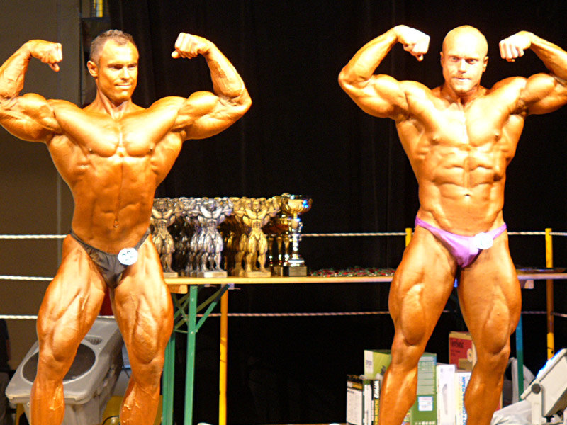 V�t�z kategorie nad 90 kg (+absolutn�) Andrzej Kolodziejczyk a Jaroslav Paseka