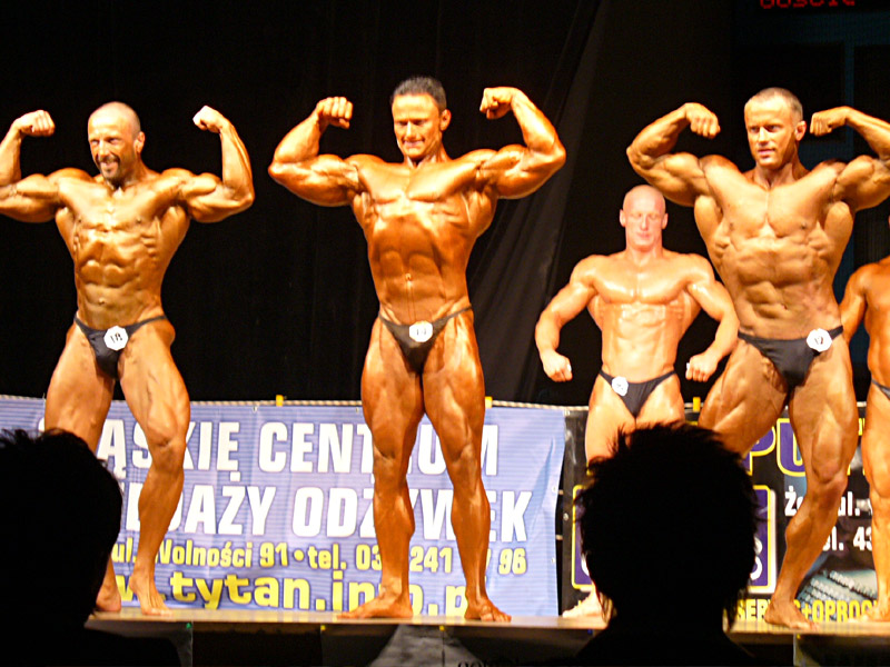 Do 90 kg: vlevo Ale� R�man, vpravo v�t�z kategorie Pawel Jablonski