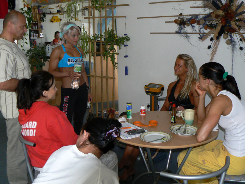 Petr Stach, Jitka, Ji�ina Hork� a Renata