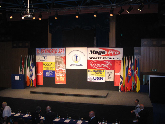 P�dium MS NABBA 2007