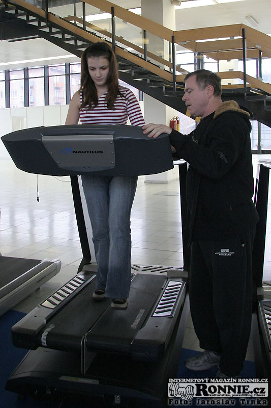 Ji�� �eh��ek p�edstavuje dal�� patent firmy Nutilus - Treadclimber