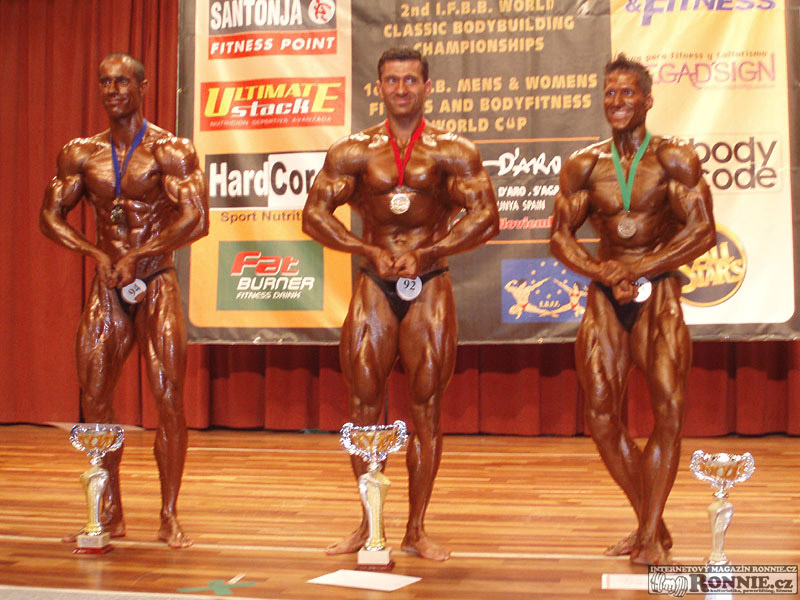 Trojice nejlep��ch kategorie nad 180 cm