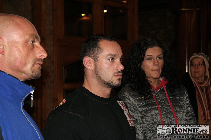 Martin �ol�n, Daniel Pech�nek a Barbora S�korov�