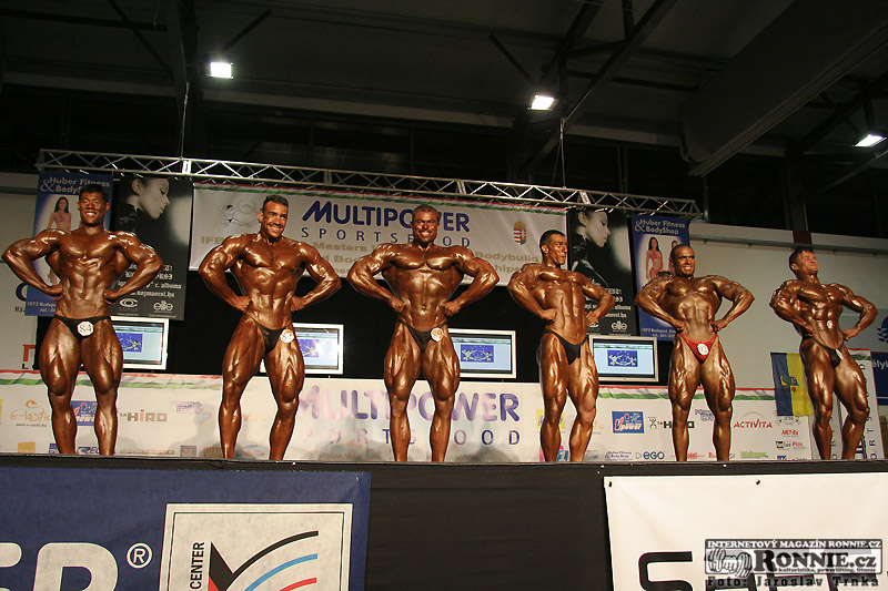 Junio�i - kulturistika nad 75 kg