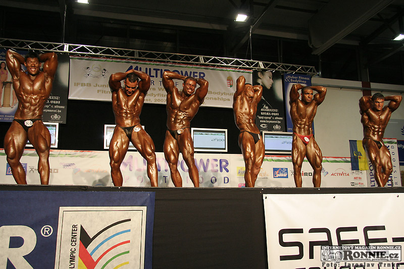 Junio�i - kulturistika nad 75 kg