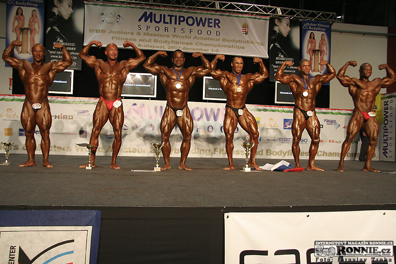 kulturistika mu�i 40 - 49 let - do 80 kg