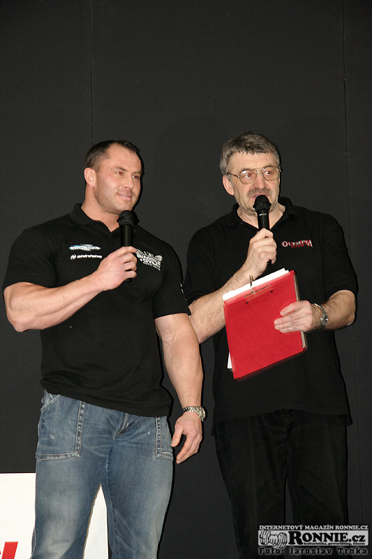 Tom� Bure� a �udov�t Major (��fredaktor Muscle&Fitness)