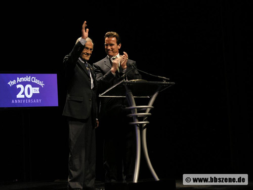 Ben Weider a Arnold Schwarzenegger