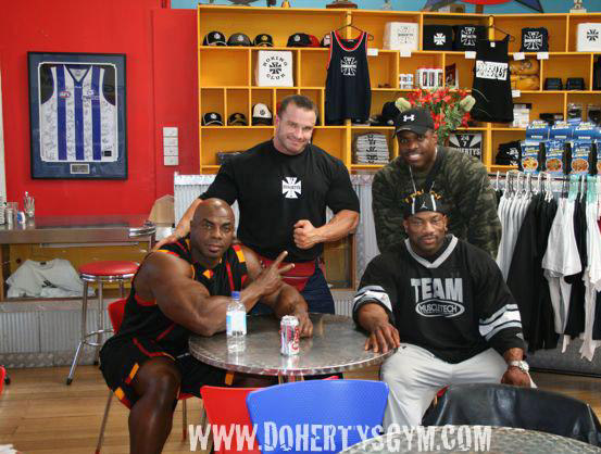 Toney Freeman, Ronny Rockel, Melvin Anthony, Dexter Jackson