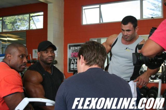 Melvin Anthony, Dexter Jackson, Moe El Moussawi