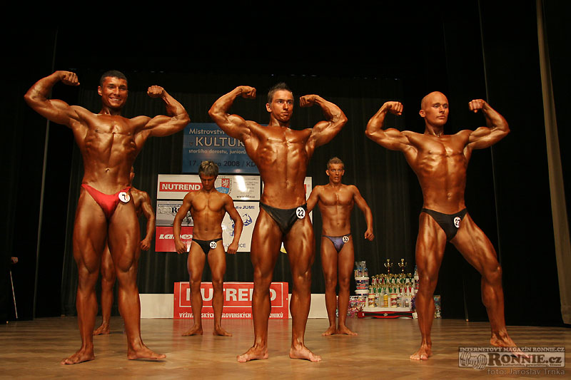 Star�� dorost - kulturistika nad 72 kg