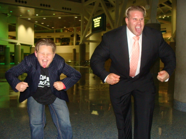 Jay Cutler a Trevor p�i dal��m souboji, tentokr�t ve sv�te�n�m :o)