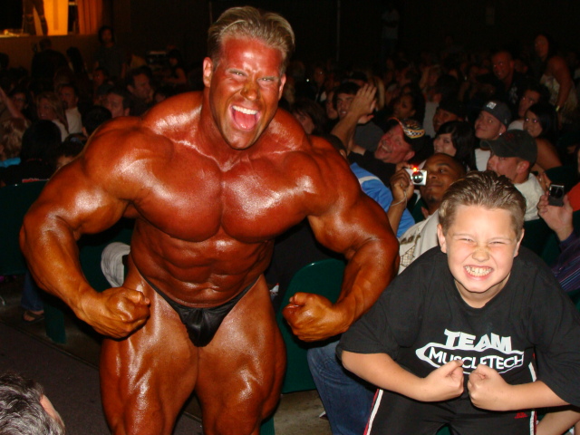Jay Cutler a jeho v�rn� fanou�ek