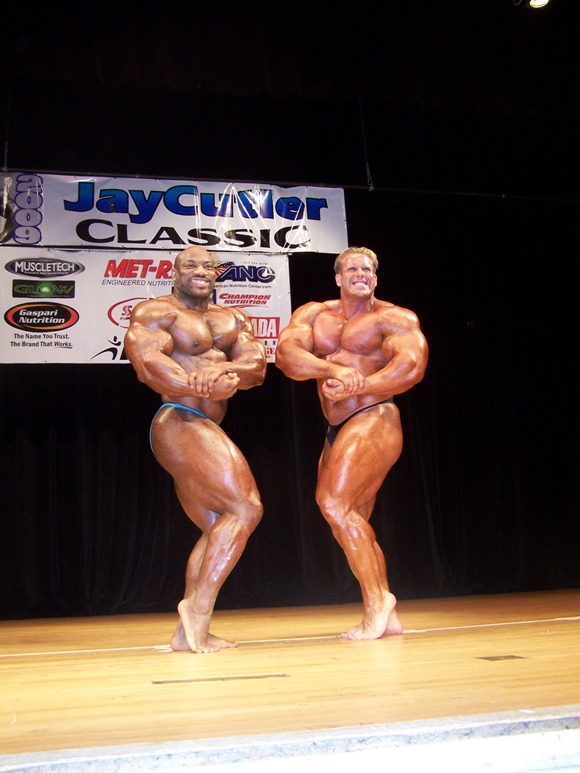 Jay Cutler a Dexter Jackson