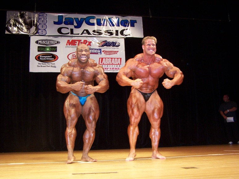 Jay Cutler a Dexter Jackson