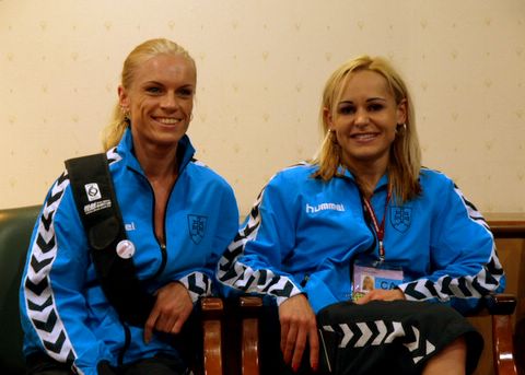 Anna Mozol�ni - Urban�kov� a Jana Purdjakov� 