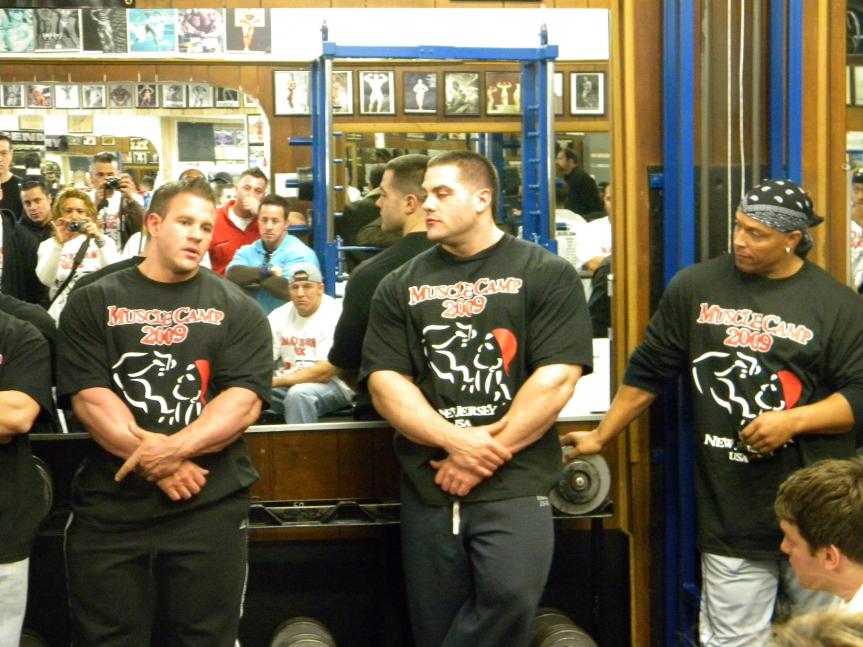 Jeff Long, Evan Centopani a Shawn Ray