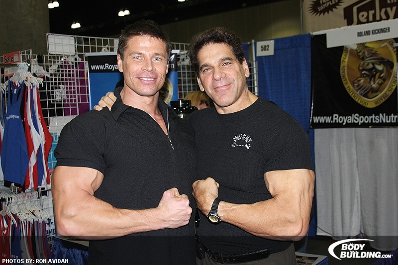 Roland Kickinger a Lou Ferrigno