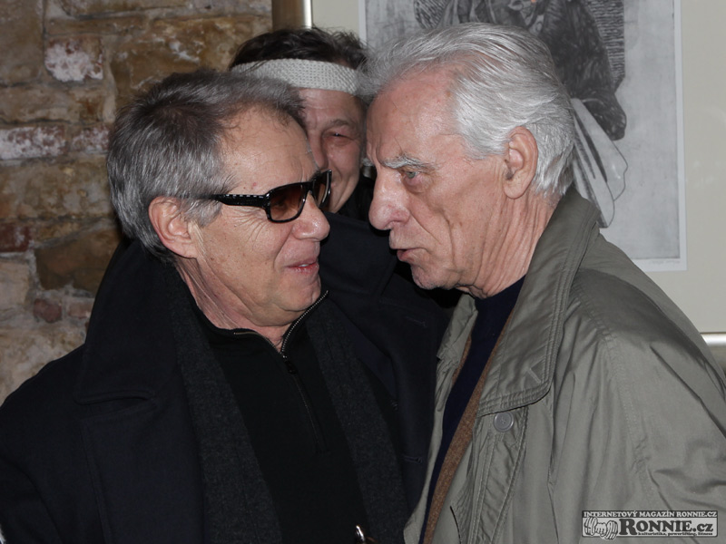 Jaroslav Tomsa a herec Josef Laufer