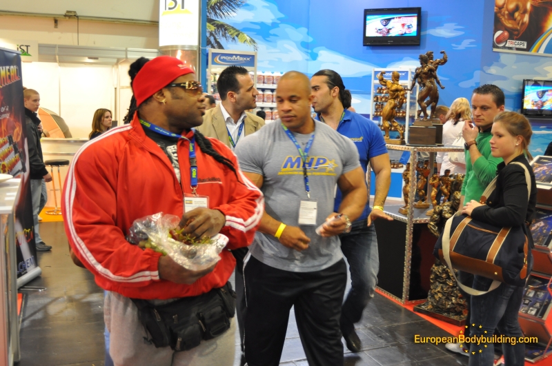 Kai Greene a Victor Martinez