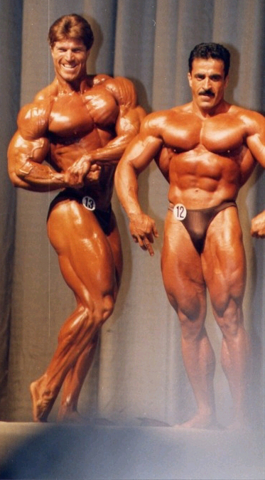 Gary Strydom a Samir Bannout na GP N�mecka v roce 1989