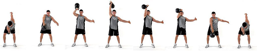 Kettlebells - snatch neboli trh