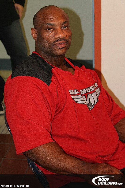 Dexter Jackson na setk�n� z�vodn�k�
