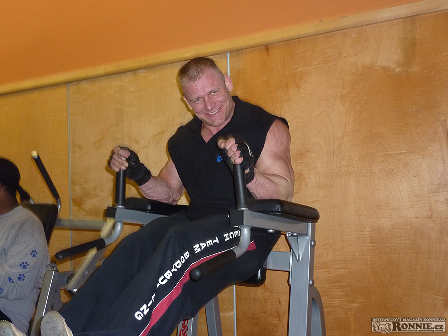 Jan Kub�k - posledn� tr�nink p�ed Arnold Classic Amateur 2011