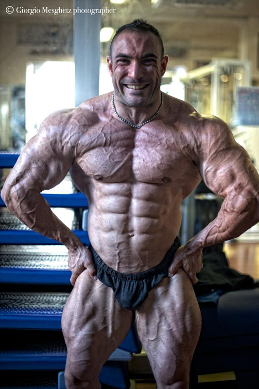 Fabio Petruio p�ed Arnold Classic Europe