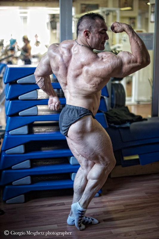 Fabio Petruio p�ed Arnold Classic Europe