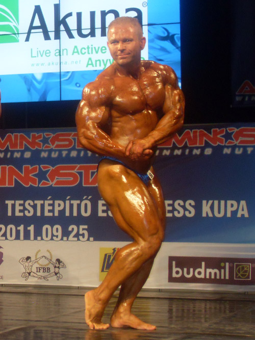 Martin Rezek na p�diu Amino Star IFBB CUPu 2011
