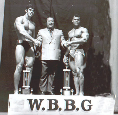 Warren Frederick na WBBG Pro Mr. America 1972