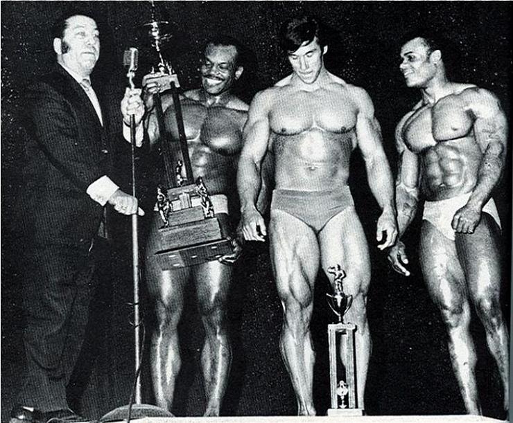 Warren Frederick na WBBG Mr. Galaxy 1972