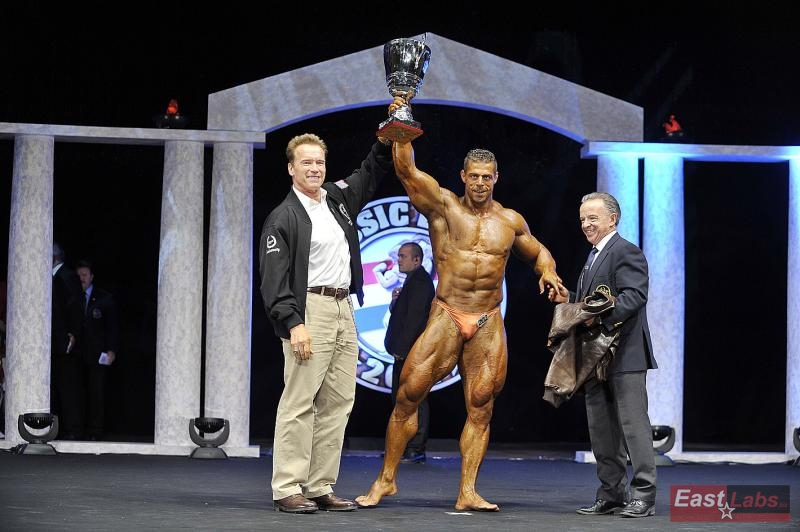 Arnold Scwarzenegger, Saied Feras, Rafael Santonja